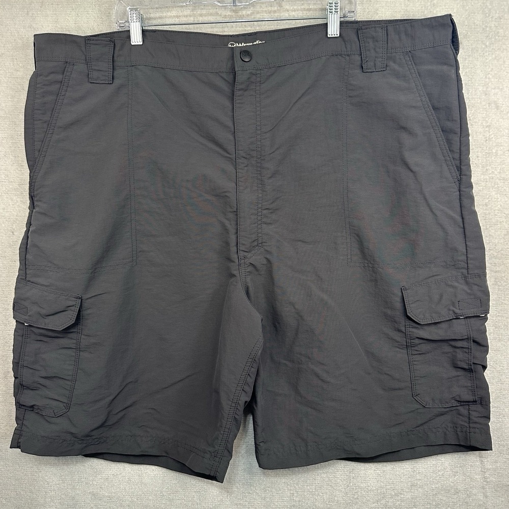 Wrangler Men's Cargo Shorts 48 Gray Utility Hiking